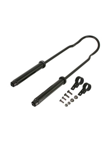 Sissy Bar W/Shock 24 Black.